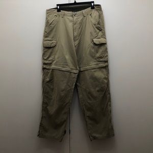 REI Convertible Cargo Pants to Shorts 36X31